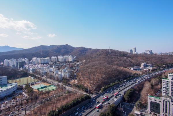 우면산