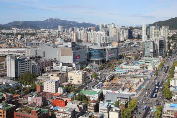 용산역 및 국제빌딩