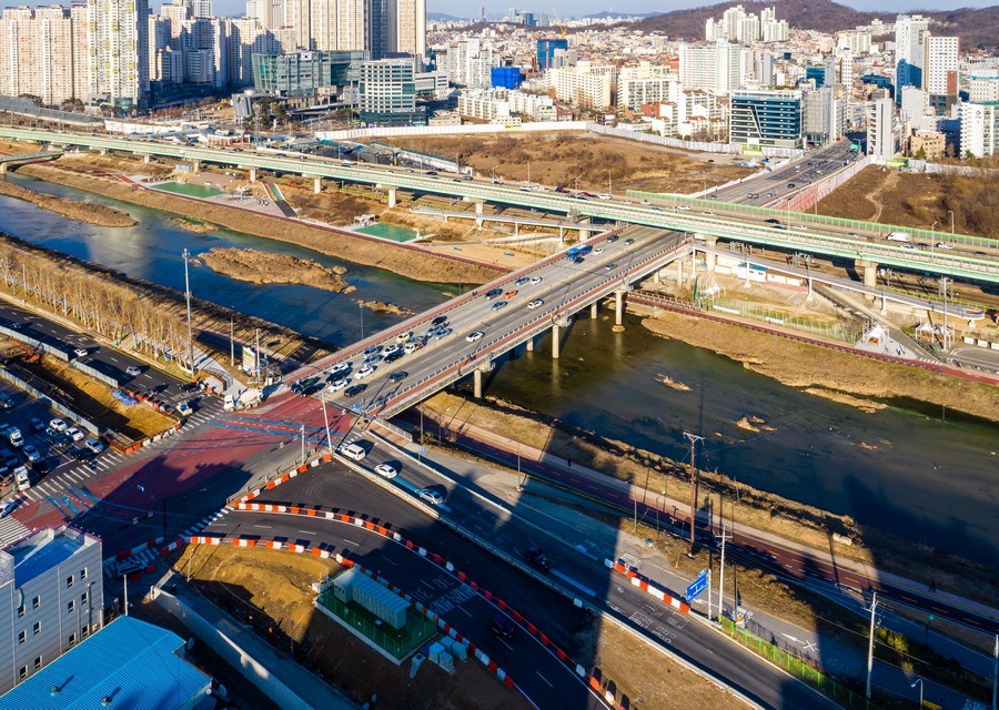 시흥대교 확장공사