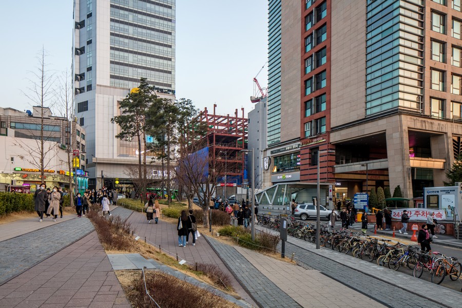 홍대입구역 복합역사