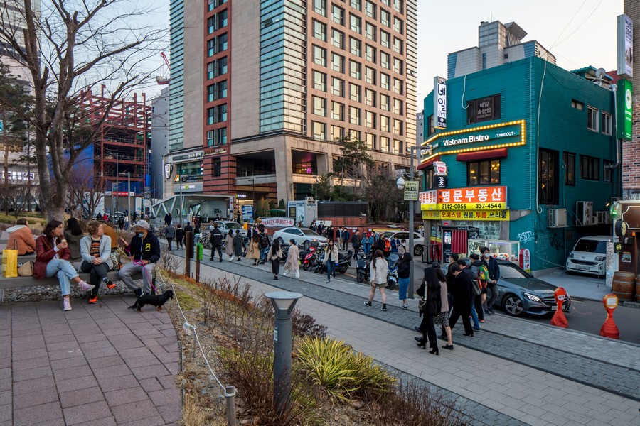 홍대입구역 복합역사