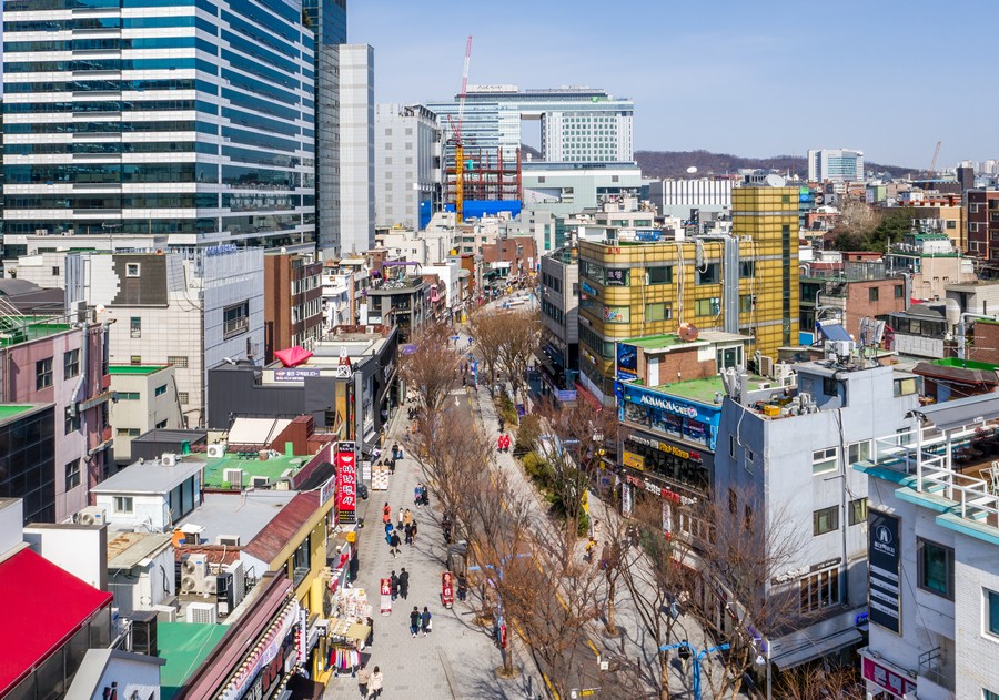 홍대 걷고싶은거리