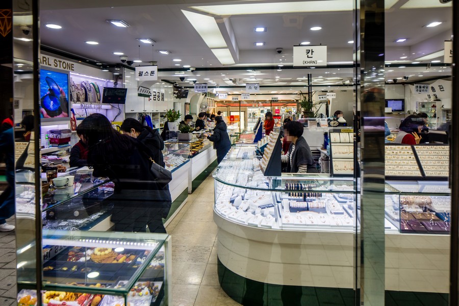 종로 귀금속거리