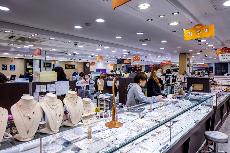 종로 귀금속거리