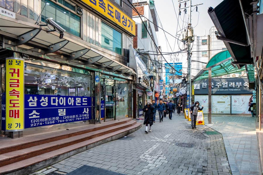 종로 귀금속거리