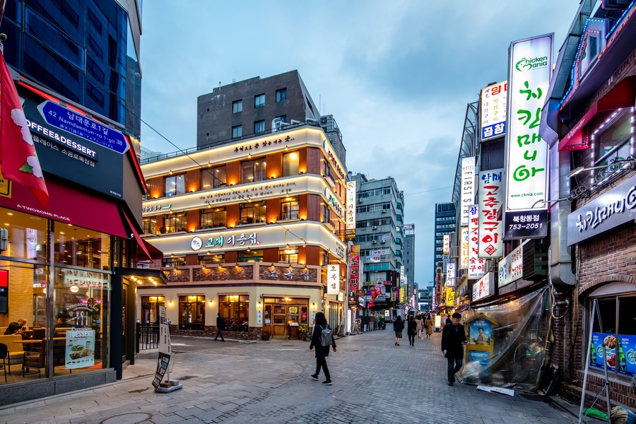 북창동 먹자골목